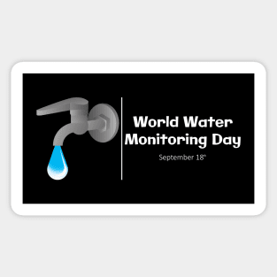 World Water Monitoring Day Sticker